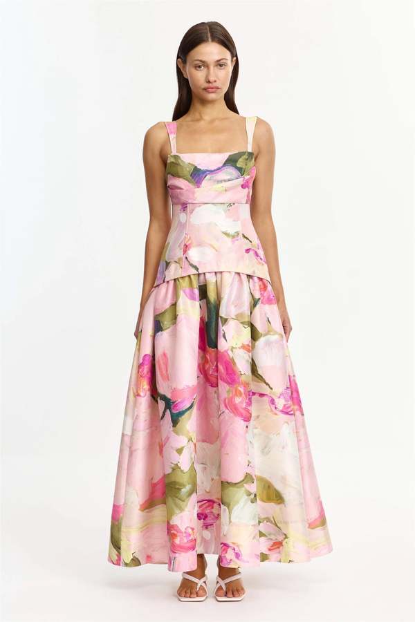 acler dresses SUDDEN MIDI DRESS The model is 180cm / 511 tall and wears an AU 8 / US 4 Acler Broadlands Draped Satin Mini