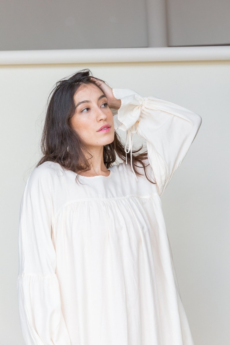 Selva Negra Phoebe Dress - Oatmeal