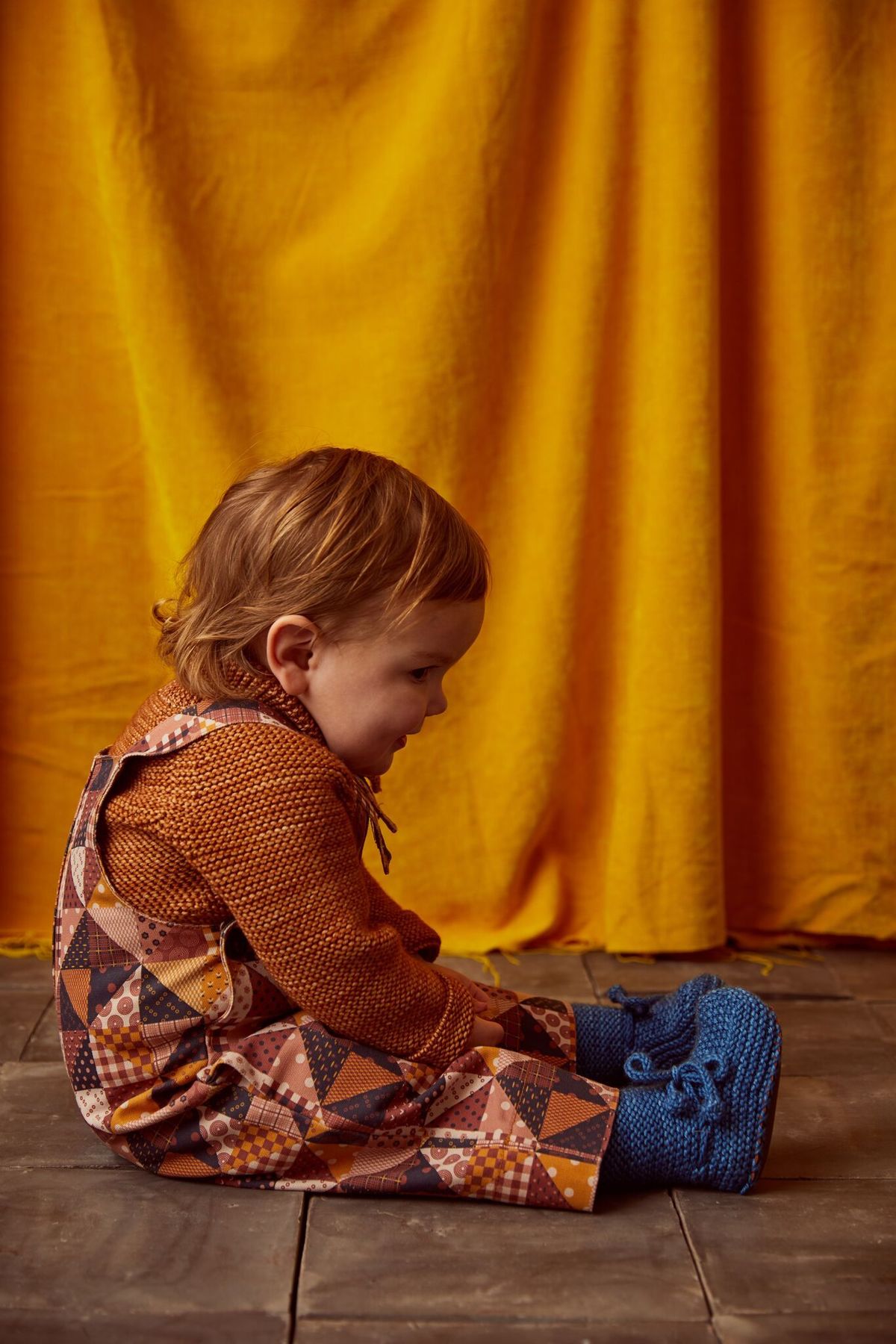 Misha & Puff Baby Overalls- Patchwork | Garmentory