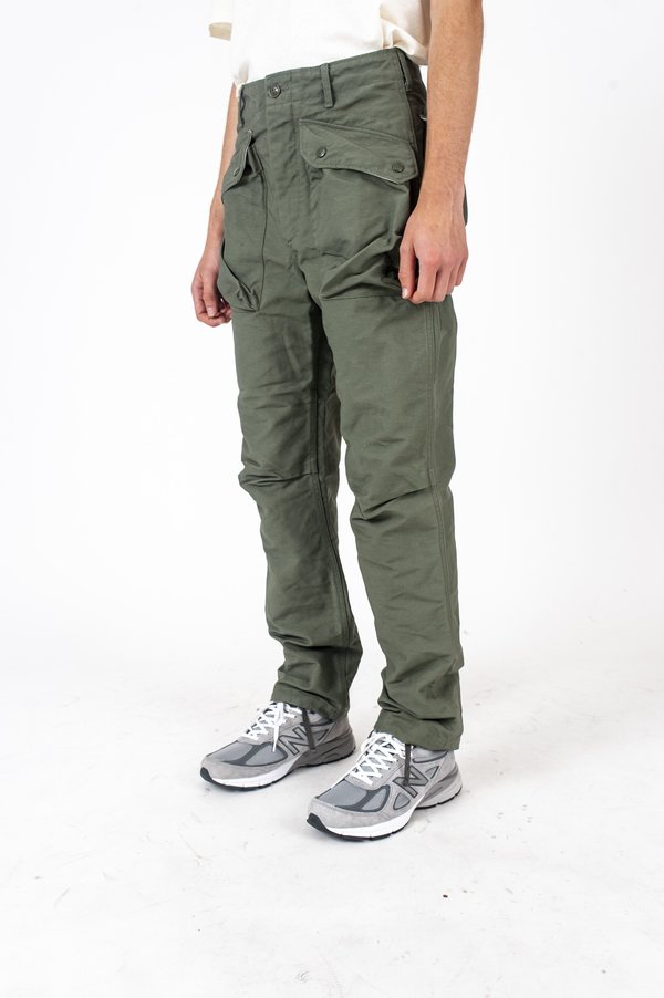 Engineered Garments Norwegian Pant パンツ Engineered Garments Norwegian Pant Olive Cotton Double Cloth