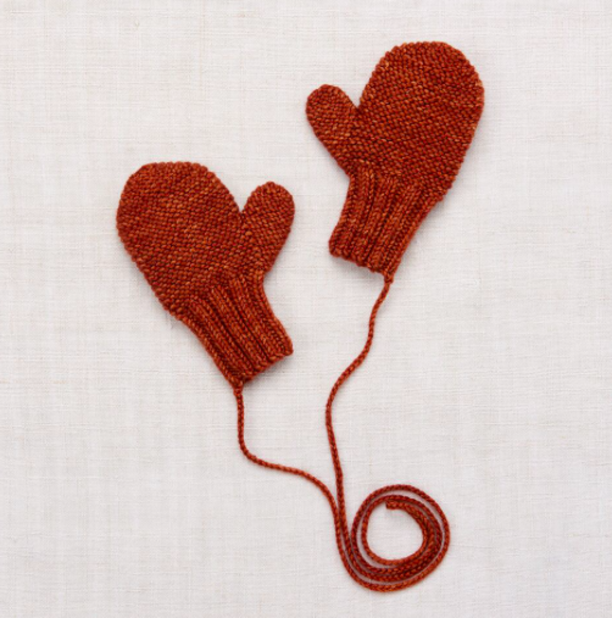 Kids Misha & Puff Safe Harbor Mittens - Terracotta | Garmentory 