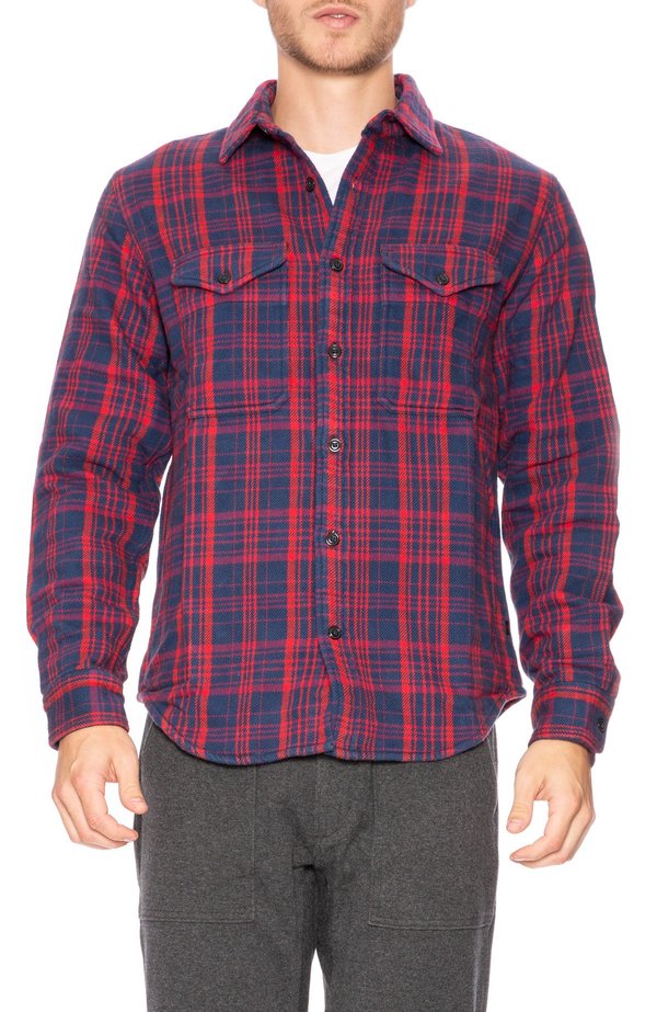Relwen Double Blanket Shirt Garmentory