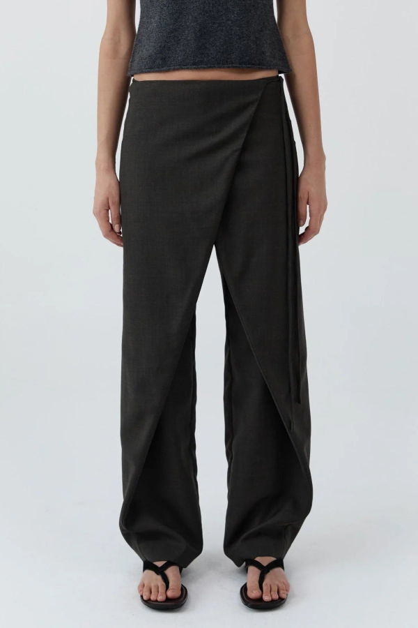 St. Agni Wrap Rouleau Pants
