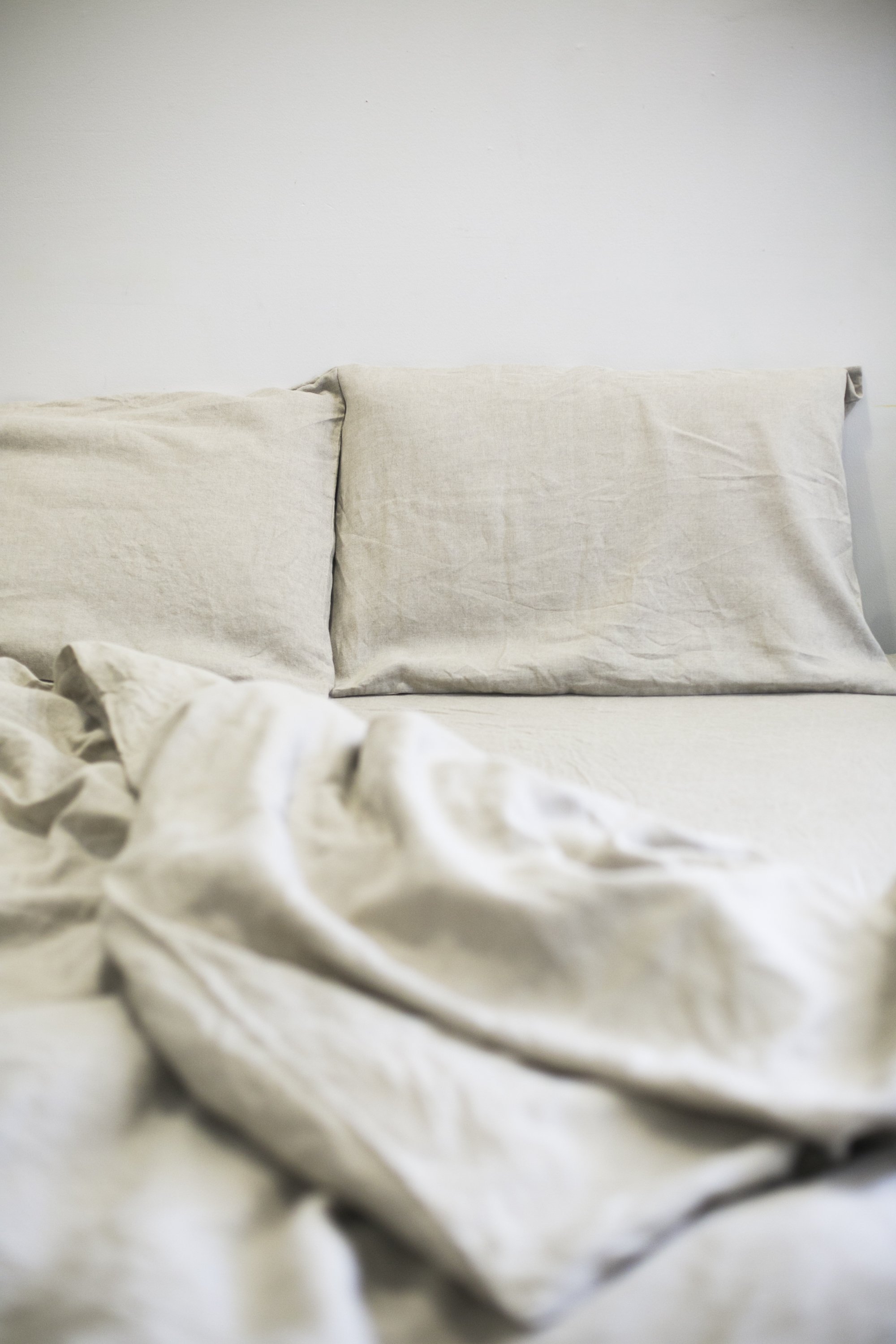 Good Studios Hemp Linen Bedding Oatmeal Garmentory