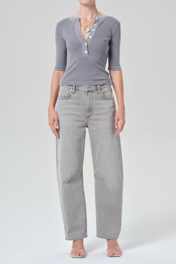 Citizens of Humanity Nali 3/4 Sleeve Henley Top