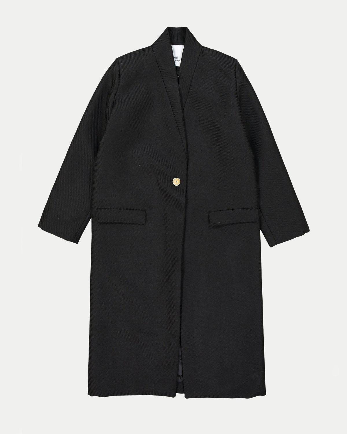 Won Hundred Estelle Wool Coat - Black - Image 2 of 4