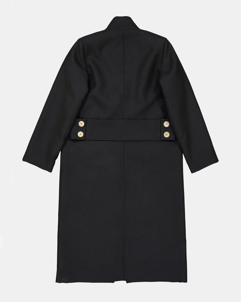Won Hundred Estelle Wool Coat - Black