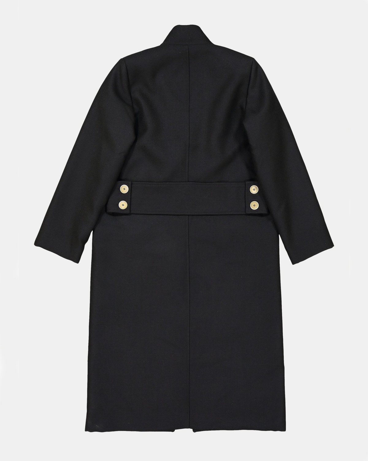 Won Hundred Estelle Wool Coat - Black - Image 4 of 4