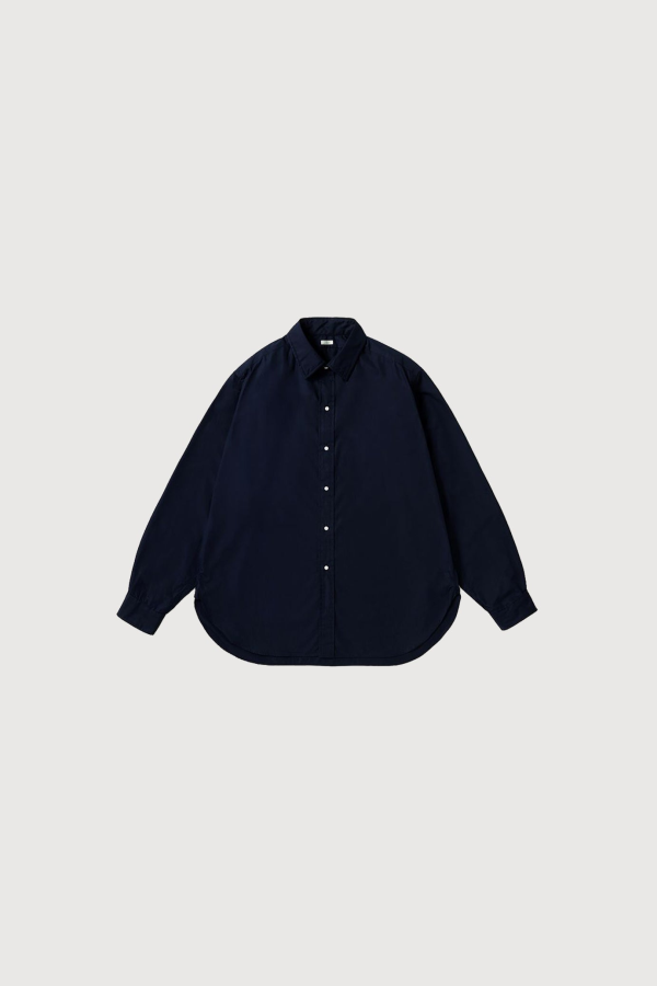 A.Presse Regular Collar Shirt - Navy