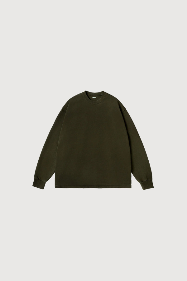 A.Presse Vintage L/S T-Shirt - Olive