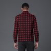 Freemans Sporting Club Waxed Cotton Chore Jacket - Red Plaid - Thumbnail 3