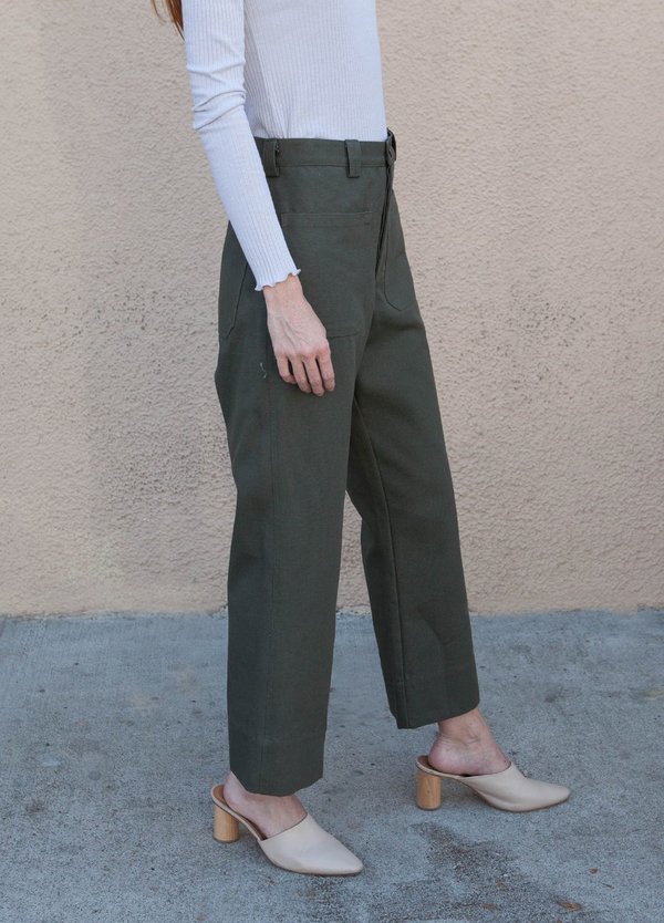 Sasha Darling Sailor Jean Pants - FOREST Sasha Darling Sailor Jean Pants - FOREST