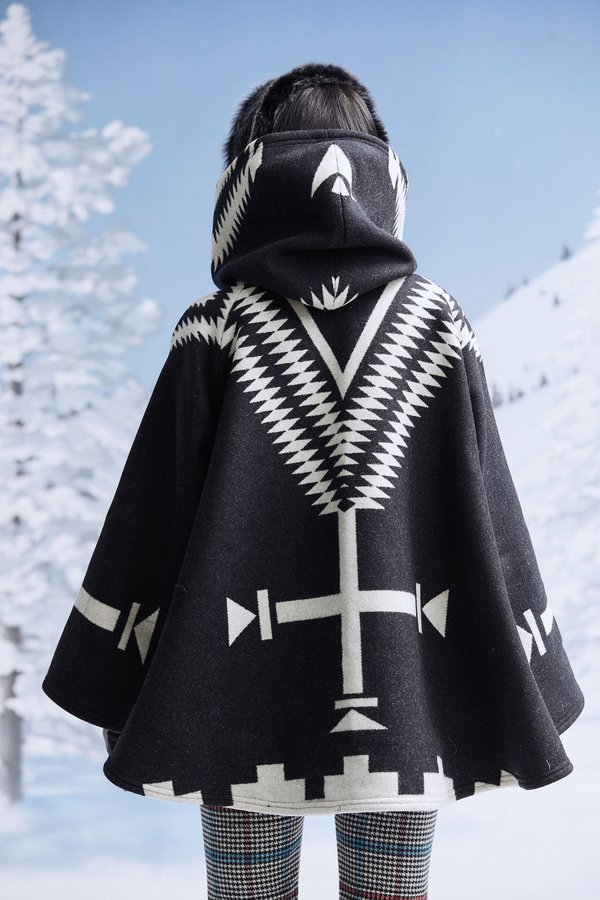 LINDSEY THORNBURG × PENDLETON ポンチョコート Pendleton x Lindsey Thornburg Cloak | ShopRelove