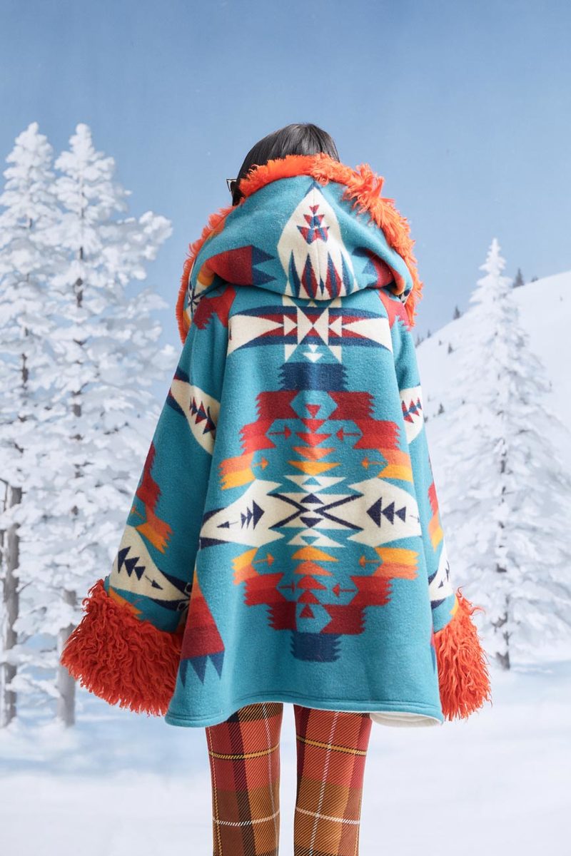 Lindsey Thornburg Cloak Beth Dutton Blanket Coat Beth's Lindsey