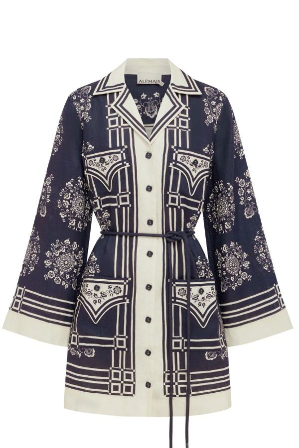 ALÉMAIS Banderra Mini Dress