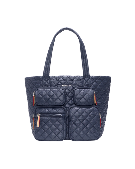 Kapital Patchwork Novel Tote Bag - Indigo | Garmentory