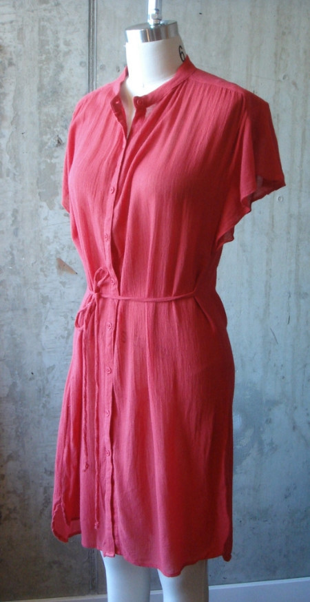 The Podolls Flutter Sleeve Belted Dress The Podolls Flutter Sleeve Belted Dress