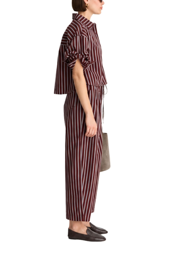 Apiece Apart Everyday Pull-On Pant - Spice Multi Stripe