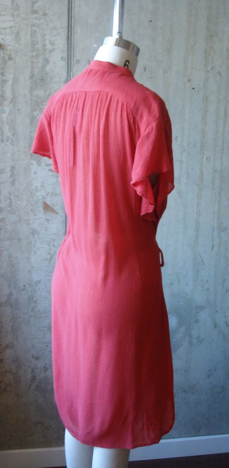 The Podolls Flutter Sleeve Belted Dress The Podolls Flutter Sleeve Belted Dress