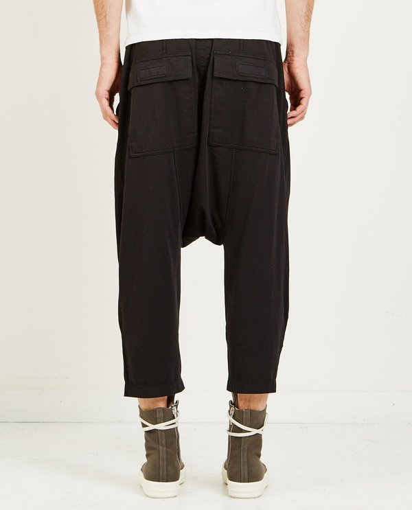 Rick Owens Drkshdw PANTALONI DRAWSTRING CROPPED TROUSERS - 9