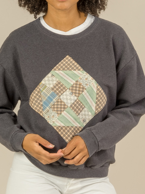 Carleen Patchwork Sweatshirt Carleen Patchwork Sweatshirt