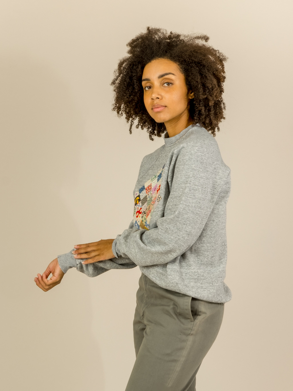 Carleen Patchwork Sweatshirt Carleen Patchwork Sweatshirt