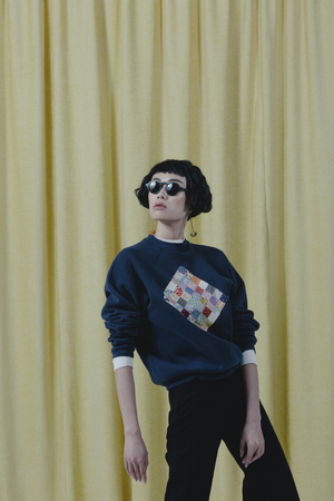Carleen Patchwork Sweatshirt Carleen Patchwork Sweatshirt