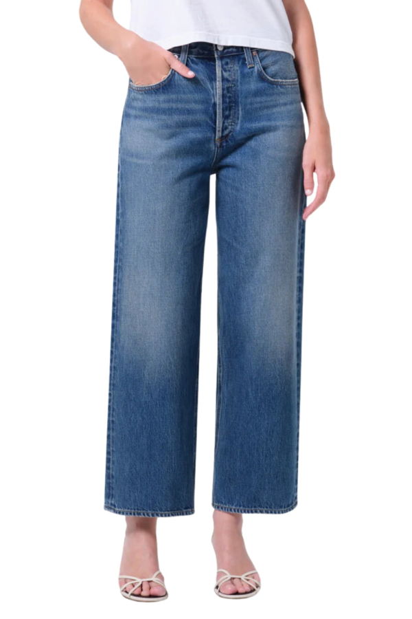 AGOLDE Ren High Rise Wide Leg Chapter Jean