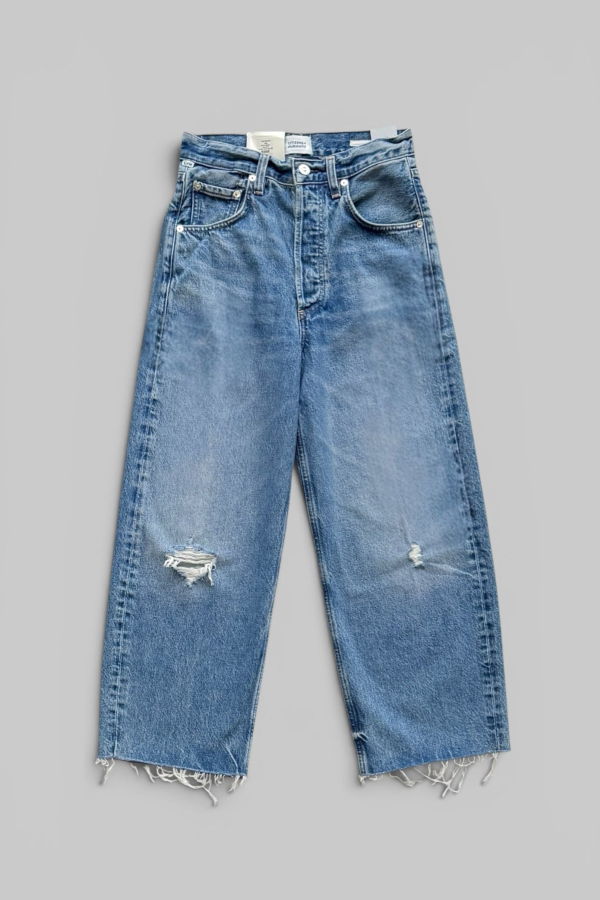 Citizens of Humanity Ayla Raw Hem Crop Jean - Solano