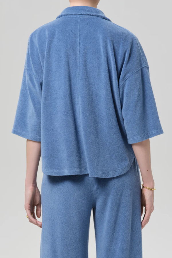 Citizens of Humanity Francis Knit Shirt - Oceanic