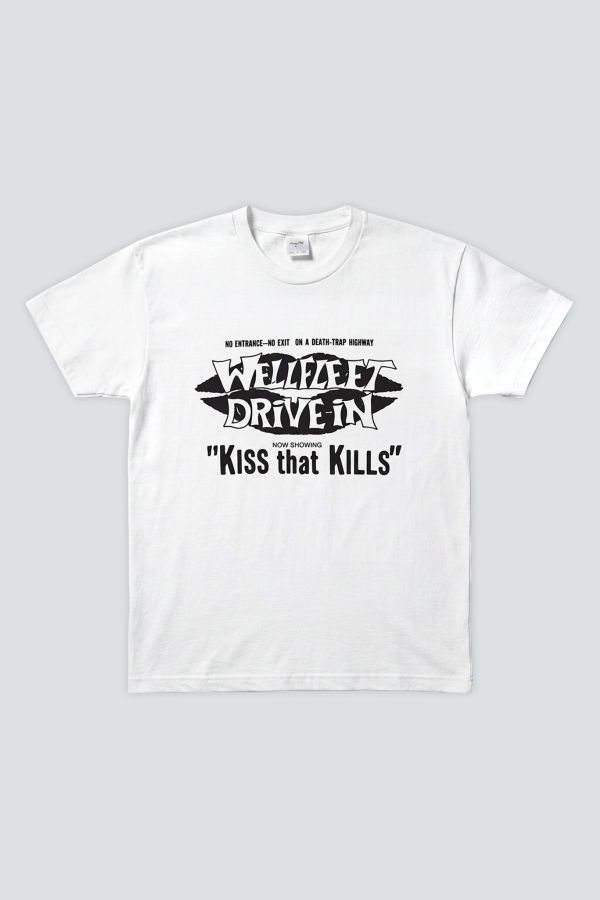 Pretty Relics Wellfleet Drive In Tee - Ivory White