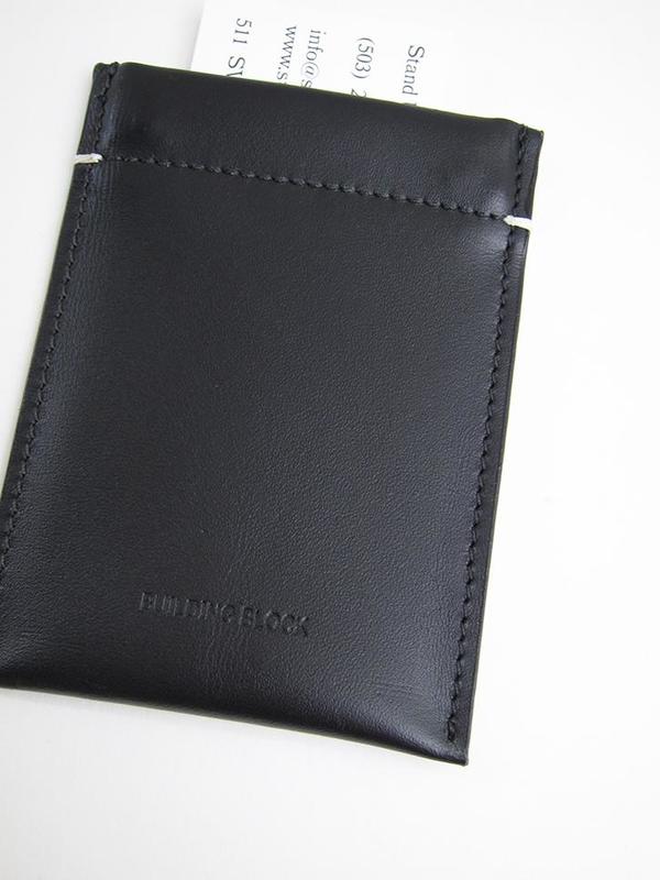 Building Block Card Sleeve - Black Building Block Card Sleeve - Black