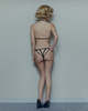 Leonie Mauchant Eva Strappy Mesh Tanga Brief - Black - Thumbnail 1