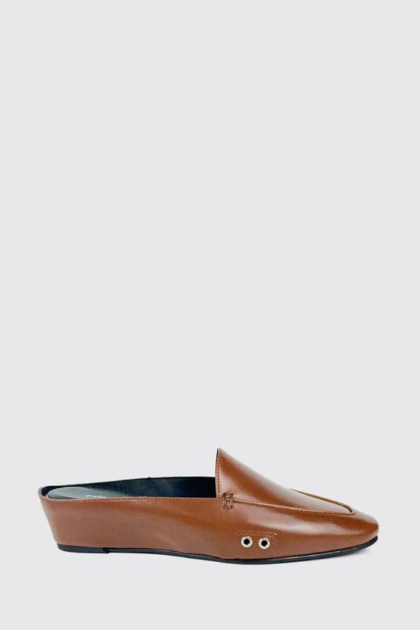 Paloma Wool Mule Slippers - Brown