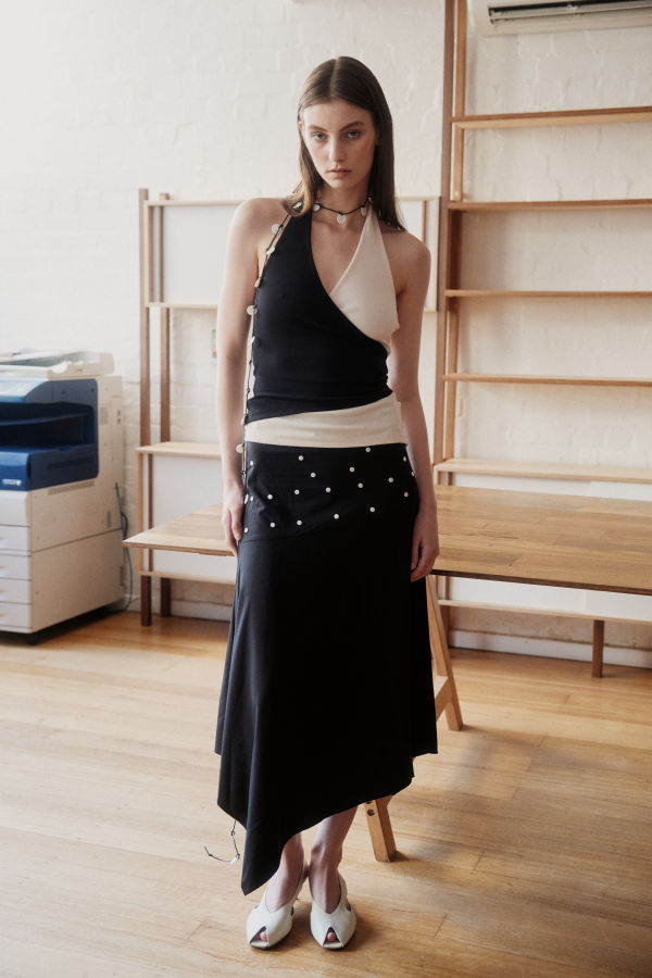 Muse the Label Bela Midi Skirt