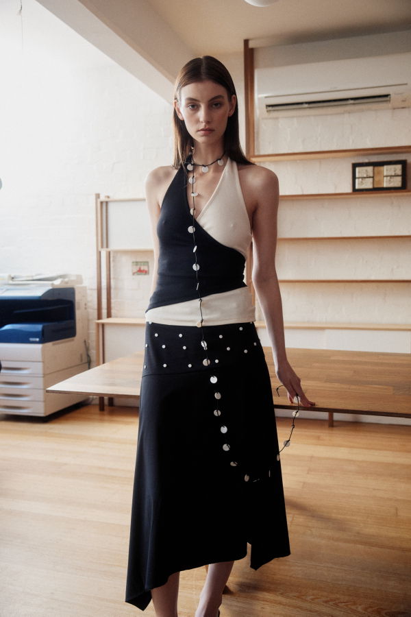 Muse the Label Bela Midi Skirt