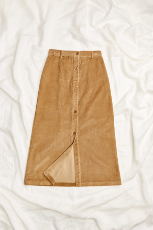 First Rite Button Skirt Corduroy First Rite Button Skirt Corduroy