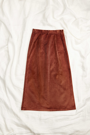 First Rite Button Skirt Corduroy First Rite Button Skirt Corduroy