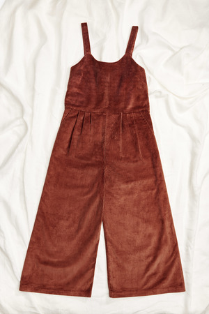 First Rite Crop Pantsuit Corduroy First Rite Crop Pantsuit Corduroy