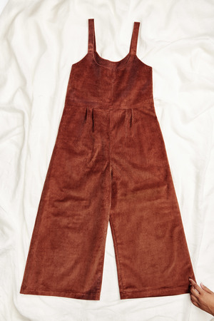 First Rite Crop Pantsuit Corduroy First Rite Crop Pantsuit Corduroy