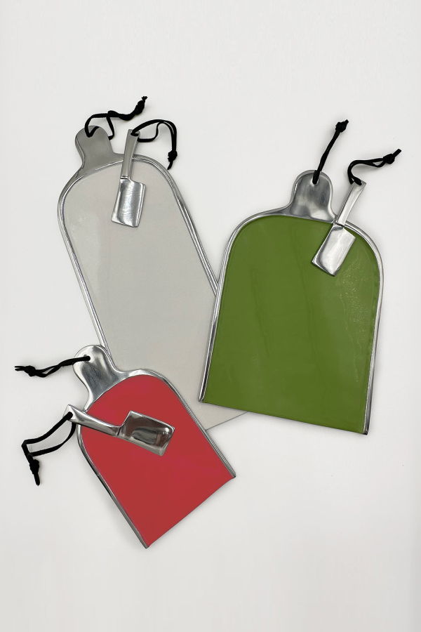 Lunares Cheese Paddle & Knife Set