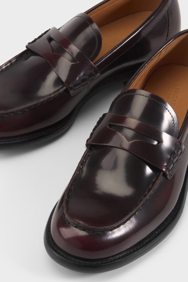 Vagabond Linn Loafer - Dk Bordo