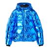KIDS Finger In The Nose Baby And Child Snowfield Down Winter Jacket - Pop Blue Metal - Thumbnail 1