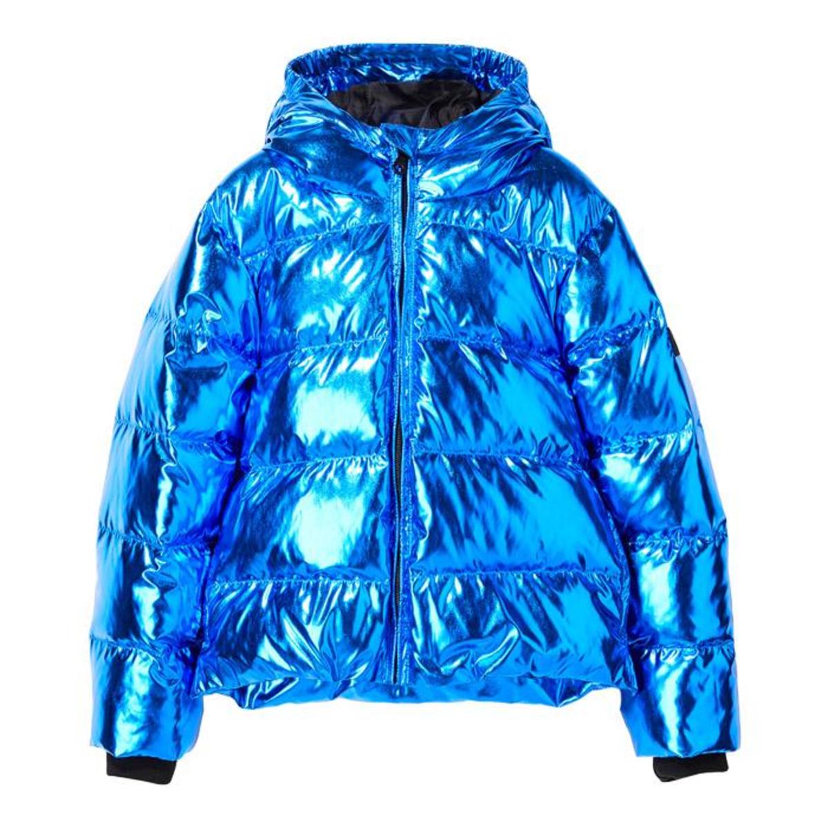 KIDS Finger In The Nose Baby And Child Snowfield Down Winter Jacket - Pop Blue Metal - Image 1 of 3