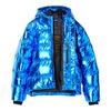 KIDS Finger In The Nose Baby And Child Snowfield Down Winter Jacket - Pop Blue Metal - Thumbnail 2