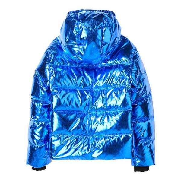 KIDS Finger In The Nose Baby And Child Snowfield Down Winter Jacket - Pop Blue Metal