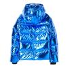 KIDS Finger In The Nose Baby And Child Snowfield Down Winter Jacket - Pop Blue Metal - Thumbnail 3
