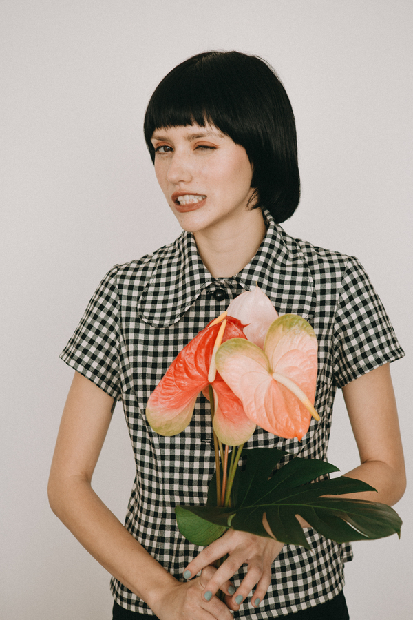 Lykke Wullf Rose Button Up Lykke Wullf Rose Button Up
