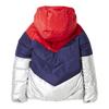 KIDS Finger In The Nose Snowdance Reversible Down Winter Jacket - Silver - Thumbnail 4
