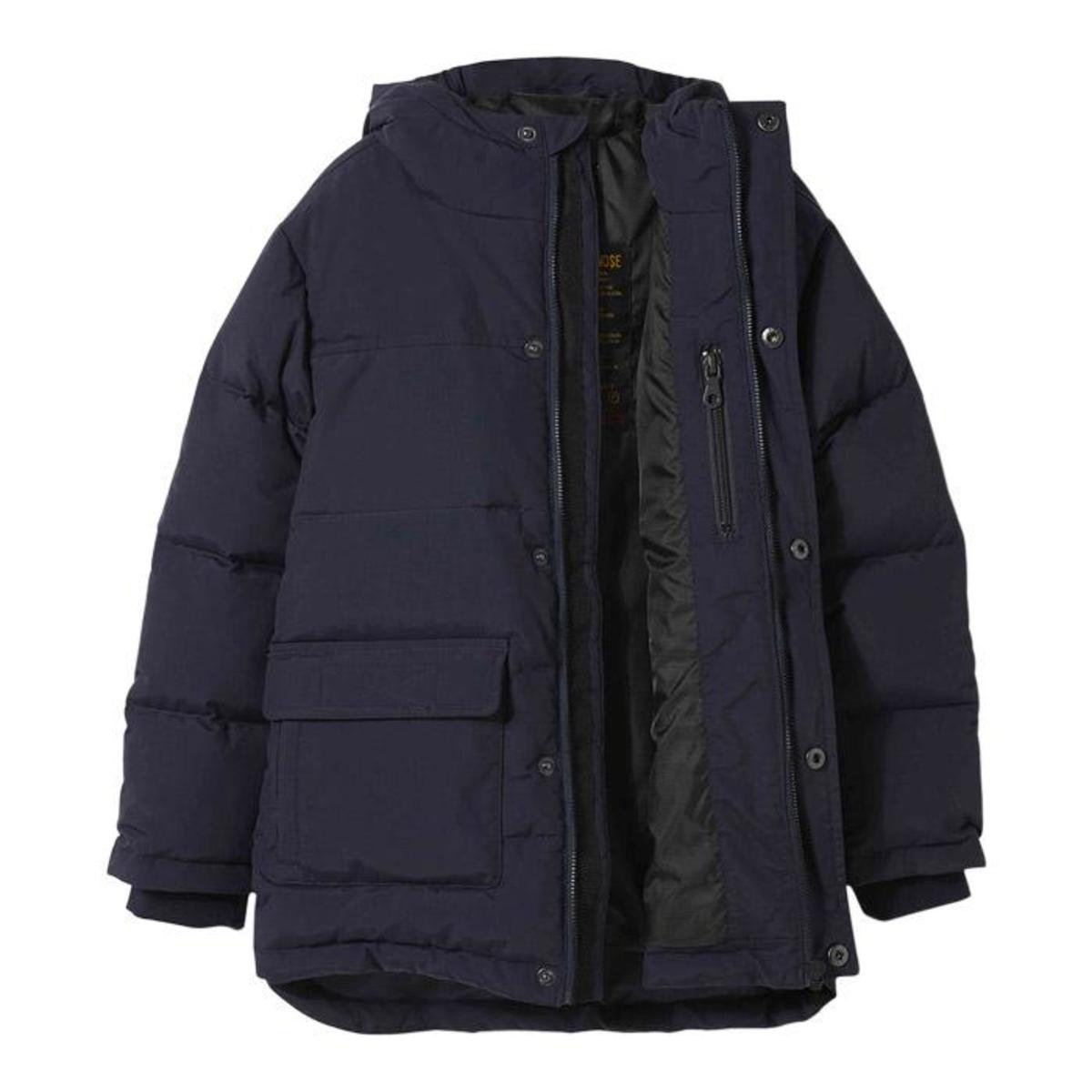 Kids Finger In The Nose Snowtown Down Winter Jacket - Navy - Image 1 of 3